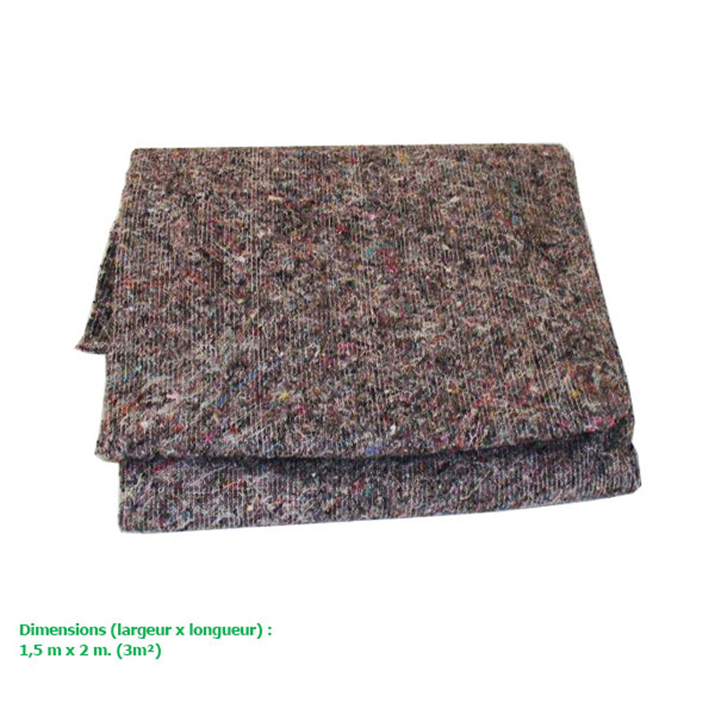 Lot de 5 Couvertures garde meubles - LNT France - Pour Déménagement -  Protection Meubles- Transport et Stockage - 150 x 200 cm - 330 g/m² -  Couverture 100% Textile Recyclé : : Bricolage